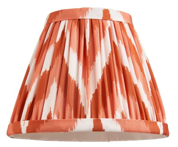 Endon 113070 Zigzag Tapered Lamp Shade 16 cm In Apricot Orange
