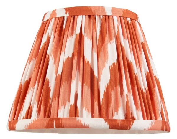Endon 113071 Zigzag Tapered Lamp Shade 20 cm In Apricot Orange