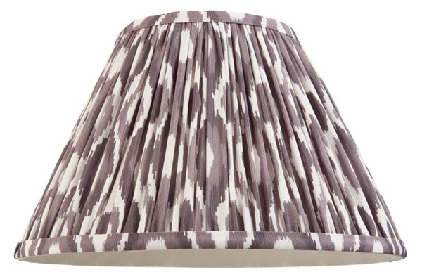 Endon 113085 Ikat Tapered Lamp Shade 30 cm In Pearl Grey