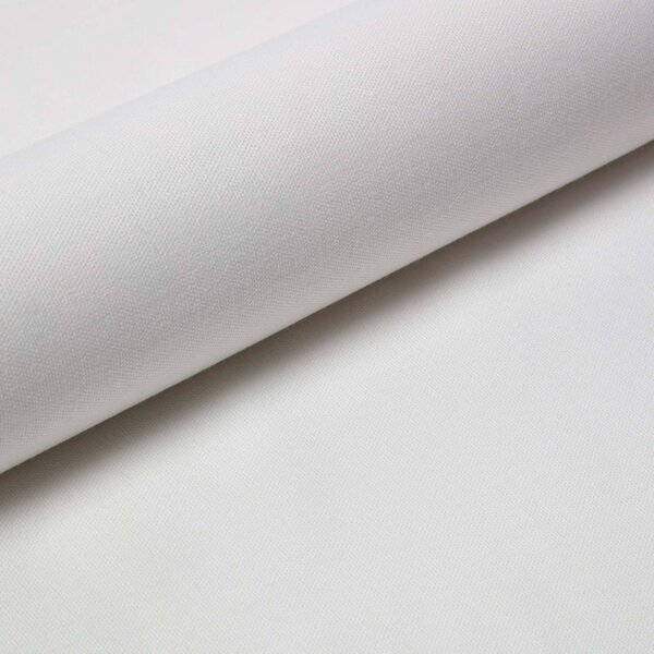 Homescapes Pure Cotton Plain Off White Curtain Fabric Material