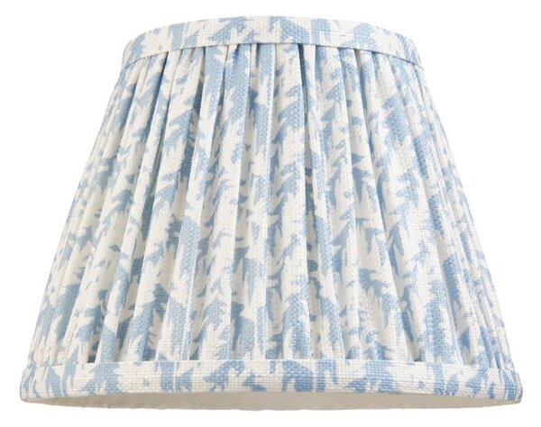 Endon 112915 Leaf Tapered Lamp Shade 20 cm In Shell Bay Blue