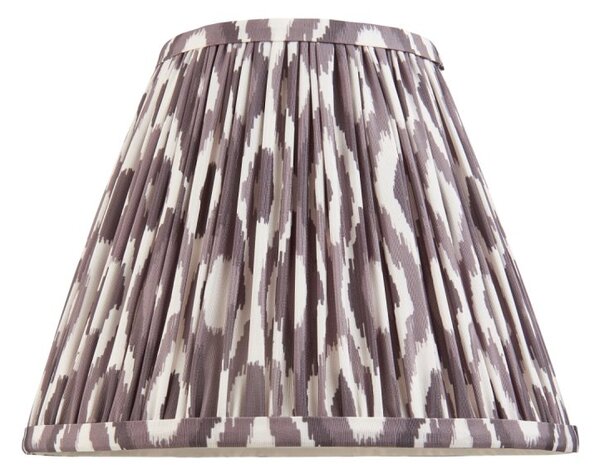 Endon 113084 Ikat Tapered Lamp Shade 25 cm In Pearl Grey