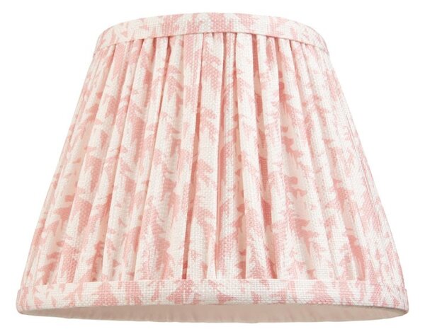 Endon 112919 Leaf Tapered Lamp Shade 20 cm In Peachy Keen