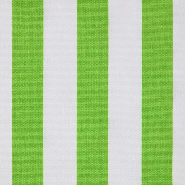 Homescapes Pure Cotton Green Thick Stripes Curtain Fabric Material