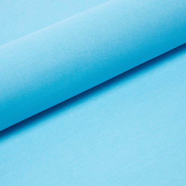 Homescapes Pure Cotton Plain Light Blue Curtain Fabric Material