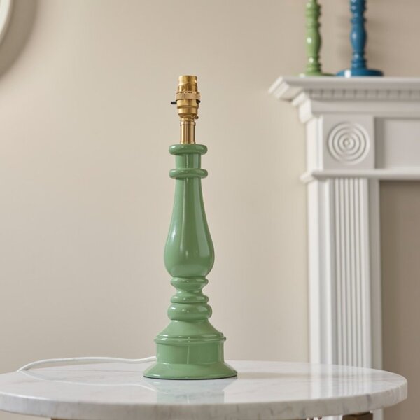 Endon 112164 Myrtle Table Lamp Base In Cotswold Green Finish