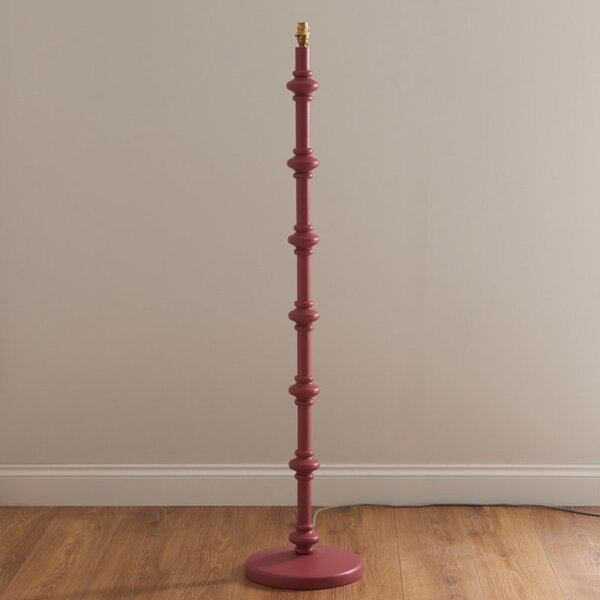 Endon 111603 Carnaby Floor Lamp Base In Satin Pink Clay