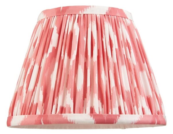 Endon 111338 Ikat Tapered Lamp Shade 20 cm Coral Pink