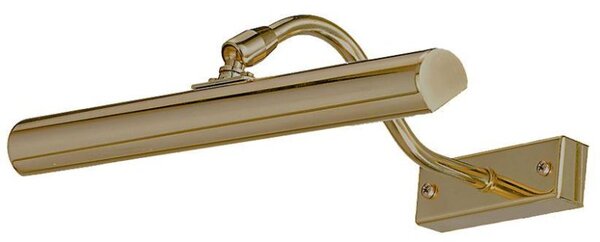 Franklite WB326 11 inch Traditional Polished Brass Halogen Picture Light