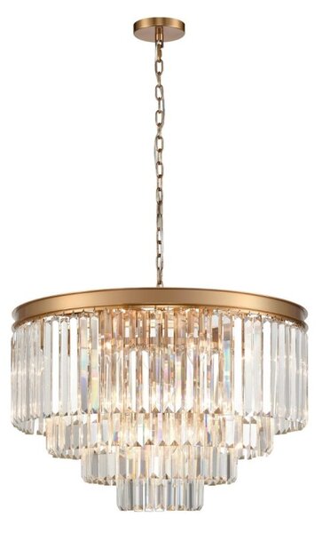 Franklite Perdita 20 Light Ceiling Pendant Light In Aged Brass Finish FL2465-20