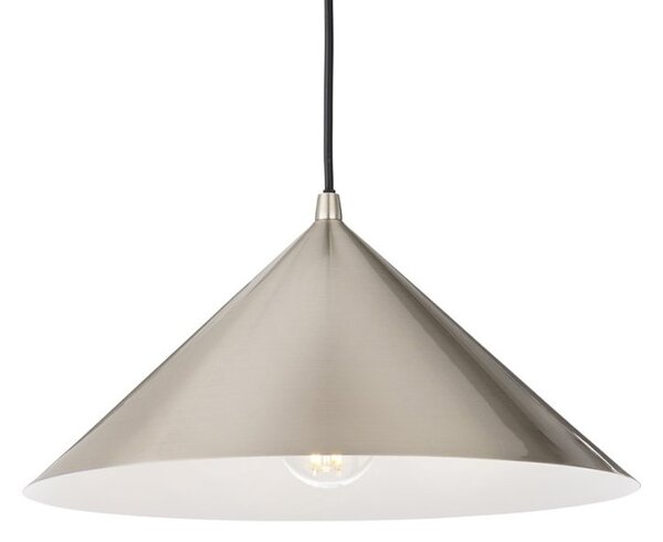 Firstlight 6896BS Garcia Ceiling Pendant Light In Brushed Steel Finish