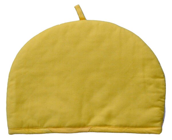 Homescapes Tea Cosy Double Design Yellow Stripes Teapot Warmer