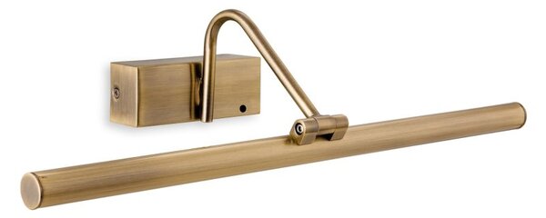 Firstlight 6835AB Rechargeable LED Picture Light In Antique Brass Finish
