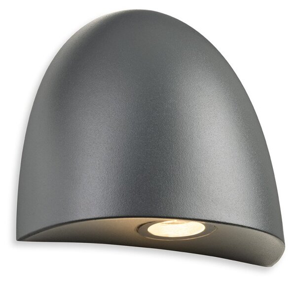 Firstlight 6822GP Como LED Wall Light In Graphite Finish IP54