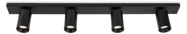Firstlight 2927BK Max 4 Light Ceiling Bar Light In Black Finish