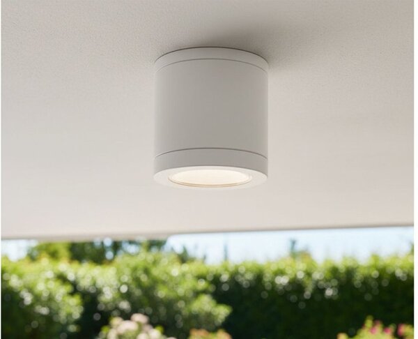 Firstlight 6817WH Max LED Resin Flush Ceiling Fitting In White Finish IP65