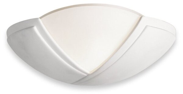 Firstlight Ceramic C322 Unglazed Wall Light with Glass