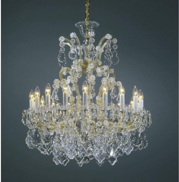 Impex CB145310/19 Crystal Bohemian 19 Lt Crystal Chandelier