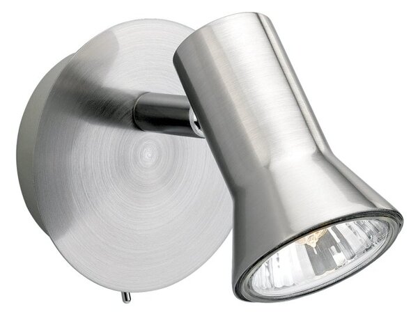Firstlight Magnum 6090BS Brushed Steel Single Spotlight