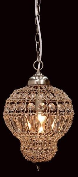 Impex CO812161/01/SN Morocco 1 Lt Beaded Pendant Ceiling Fitting
