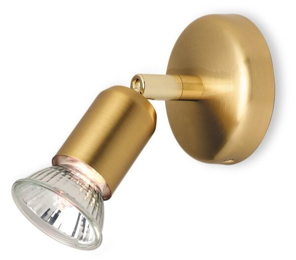 Firstlight Runner 7001BB Brushed Brass Single Spotlight