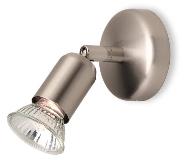 Firstlight Runner 7001BS Brushed Steel Single Spotlight