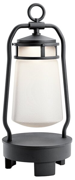 LED Portable Lantern with Bluetooth Speaker In Black