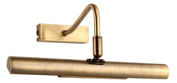 LED Adjustable Picture Light in Antique Brass PL-LEDG9-AN