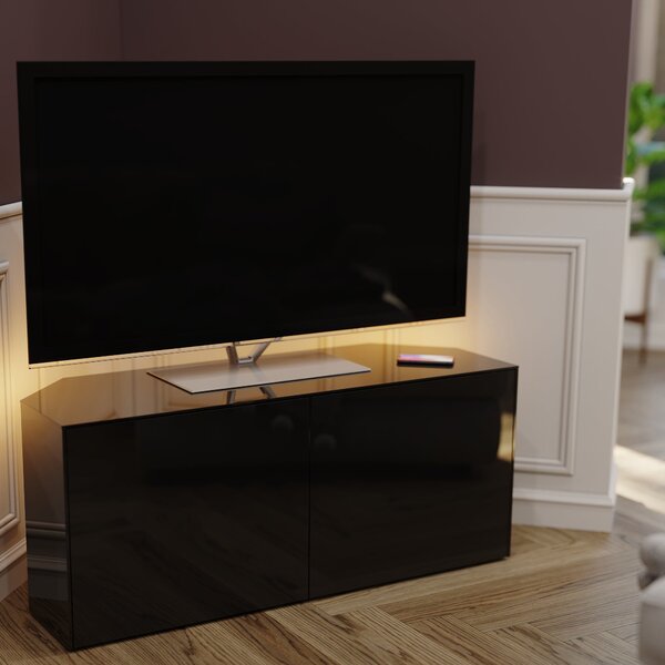 Intel LED Corner TV Unit for TV's up to 50" Black