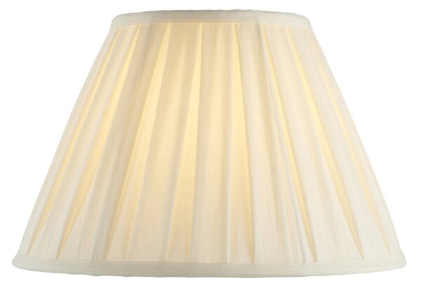 Endon CARLA-14 inch Cream Pleated Empire Lamp Shade