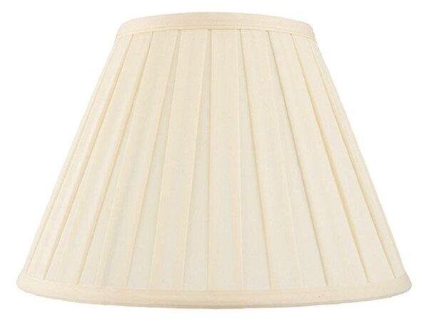 Endon CARLA-10 inch Cream Pleated Empire Lamp Shade