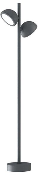 Mantra M6743 Everest 2 Light Outdoor Tall Post Light In Anthracite - Height: 900mm