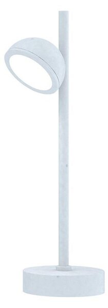 Mantra M6744 Everest 1 Light Outdoor Short Post Light In White - Height: 450mm
