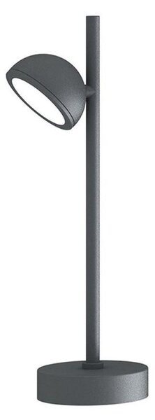 Mantra M6745 Everest 1 Light Outdoor Short Post Light In Anthracite - Height: 450mm