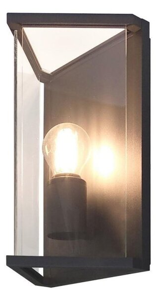 Mantra M6495 Meribel 1 Light Outdoor Wall Light In Graphite - H: 300mm
