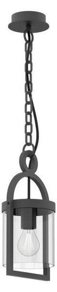 Mantra M6555 Maya 1 Light Outdoor Ceiling Pendant Light In Anthracite