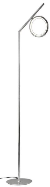 Mantra M6597 Olimpia CH 12 Watt Floor Light In Polished Chrome/Opal White