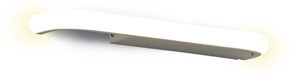Mantra M6871 Tenerife 8 Watt 4000K LED Wall Light With Shelf And USB Socket In White