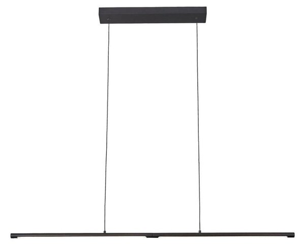 Mantra M6826 Torch 22 Watt LED Linear Ceiling Pendant In Sand Black