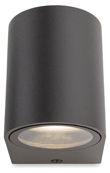 Firstlight 7407GM Scenic Halogen 1 Light Exterior Gun Metal Wall Lamp