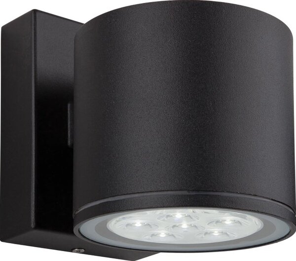 Firstlight 8084BK Vegas LED 1 Light Exterior Wall Lamp