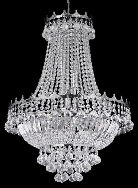 Searchlight 9112-52CC Versailles 9 Light Chrome Chandelier