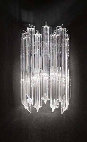 Franklite Valentina FL2266/2 2 Light Crystal Wall Lamp