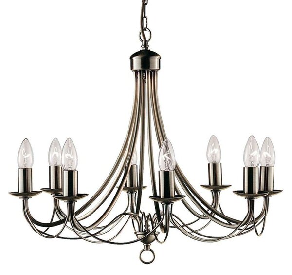 Searchlight 6348-8AB Maypole 8 Light Ceiling Pendant