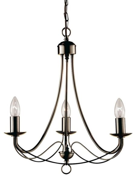 Searchlight 6343-3AB Maypole 3 Light Ceiling Pendant Fitting