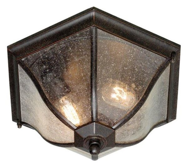 Elstead NE8/M New England Exterior Flush Ceiling Light IP43