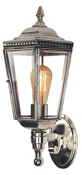 Windsor N481 Traditional Solid Brass Nickel Plated 1 Light Wall light