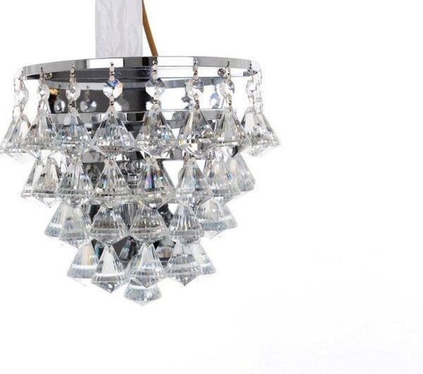 Impex Parma Crystal wall Light, CFH011025/01/WB/CH