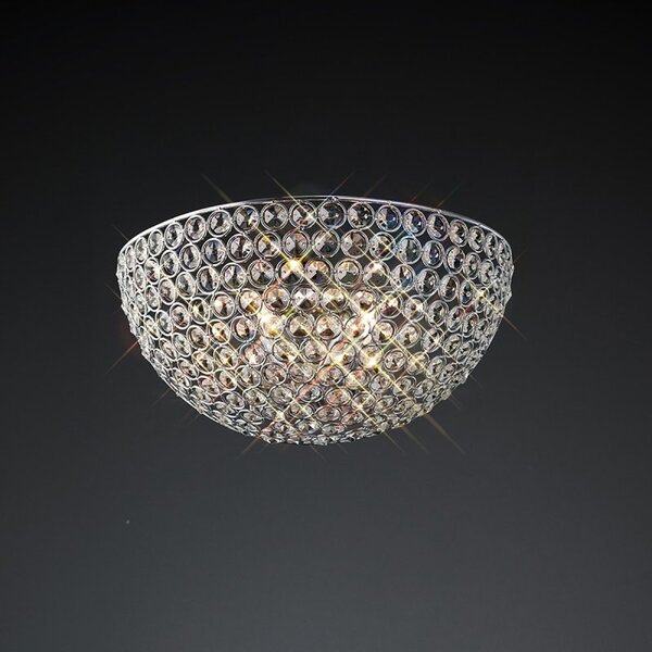 IL30198 Ava 2 Light Crystal Wall Light