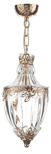 Dar OTT0135 Ottoman 1 Light Decorative French Gold Ceiling Pendant